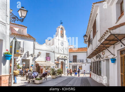 Spanien, Andalusien, Provinz Malaga, Mijas Stadt, Stockfoto