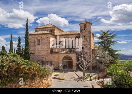 Spanien, Provinz Huesca, Alquezar City, San Miguel Kirche Stockfoto