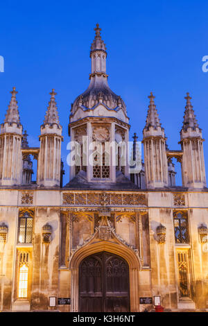 England, Cambridgeshire, Cambridge, Kings College Stockfoto