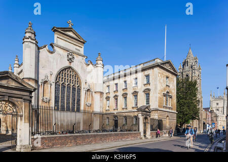 England, Cambridgeshire, Cambridge, Trumpington Street Stockfoto