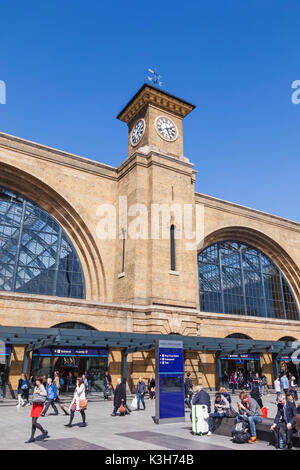 England, London, Kings Cross Bahnhof Stockfoto