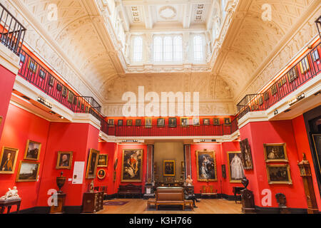 England, Cambridgeshire, Cambridge, Fitzwilliam Museum, Innenansicht Stockfoto