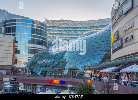 Polen, Warschau Stadt, Zlote Tarasi Einkaufszentrum, in die Stadt Warschau Stockfoto