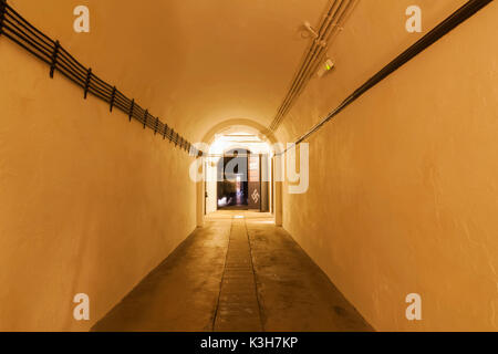 Vereinigtes Königreich, Kanalinseln, Jersey, Jersey War Tunnels Stockfoto