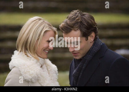 CAMERON DIAZ und JUDE LAW als Amanda und Graham in den Urlaub. Das HOLIDAY CAMERON DIAZ, JUDE LAW Datum: 2006 Stockfoto