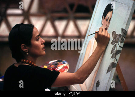 Frida. Für weitere Informationen wenden Sie sich bitte an Ihre örtliche Buena Vista International Press Office. FRIDA SALMA HAYEK als Frida Kahlo Datum: 2002 Stockfoto