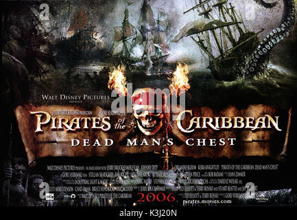 Piraten der Karibischen Meere: Brust des toten Mannes [USA 2006] Datum: 2006 Stockfoto