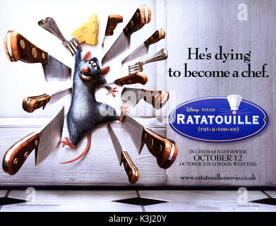 RATATOUILLE Datum: 2007 Stockfoto