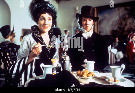 Sinn und Sinnlichkeit HARRIET WALTER als Fanny Ferrars Dashwood, RICHARD LUMSDEN, wie Robert Ferrars Datum: 1995 Stockfoto