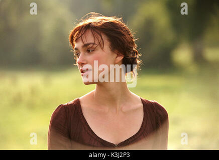 Stolz und Vorurteil Stolz und Vorurteil Keira Knightley Datum: 2005 Stockfoto