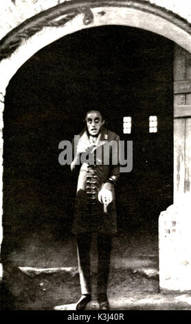 NOSFERATU REGIE F W MURNAU MAX SCHRECK, als der Vampir Datum: 1922 Stockfoto