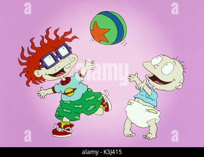 RUGRATS RUGRATS charatcers Chuckie Finster, Tommy Pickles Stockfoto