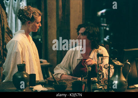 CLAIRE DANES als Maria und Billy Crudup als Ned Kynaston (rechts) in Richard Eyres STAGE BEAUTY STAGE BEAUTY CLAIRE DANES als Maria (links) und Billy Crudup als Ned Kynaston (rechts) Datum: 2004 Stockfoto