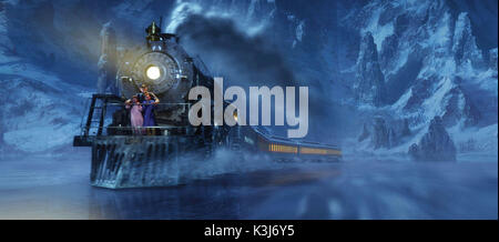 Der POLAR EXPRESS Datum: 2004 Stockfoto