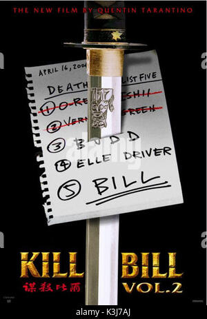 KILL BILL: VOL. 2 Datum: 2004 Stockfoto