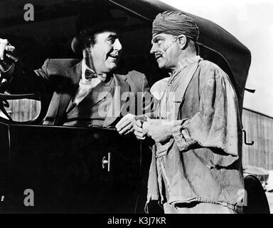 Mann DER TAUSEND GESICHTER JIM BACKUS als Clarence Locan, JAMES CAGNEY als Lon Chaney Stockfoto