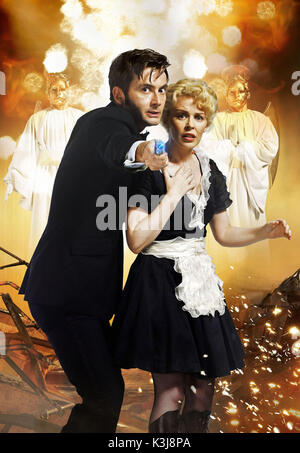 DAVID TENNANT als Arzt und KYLIE MINOGUE als Astrid Peth in "Reise der Verdammten" Datum: 2007 Stockfoto