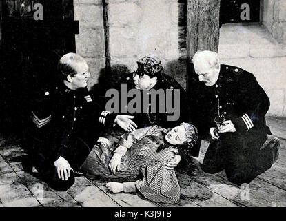 Fragen, EIN POLIZIST WIRD HEU, GLENNIS LORIMOR, GRAHAM MOFFATT, MOORE MARRIOTT, fragt ein Polizist Datum: 1939 Stockfoto