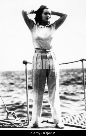 GRETA GARBO schwedischen Schauspielerin Greta Garbo Stockfoto