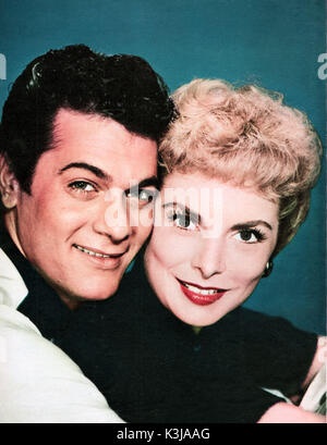 TONY CURTIS & JANET LEIGH HEIRATETEN 1951 - 1962 TONY CURTIS & JANET LEIGH HEIRATETEN 1951 - 1962 Stockfoto