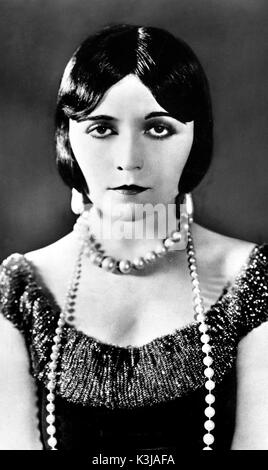 POLA NEGRI, Polnische geboren sielnt Schauspieler POLA NEGRI Stockfoto