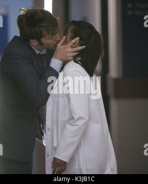 DOCTOR WHO DAVID TENNANT wie Dr Who, FREEMA AGYEMAN als Martha Jones ARZT, Datum: 2007 Stockfoto