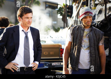 HANCOCK Jason Bateman, Will Smith als Hancock HANCOCK Datum: 2008 Stockfoto