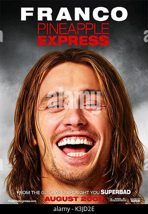 Ananas EXPRESS JAMES FRANCO Datum: 2008 Stockfoto