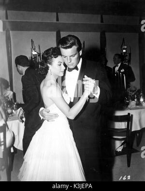 NATALIE WOOD und Robert Wagner in den 1950er Jahren Stockfoto