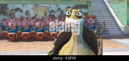 KUNG FU PANDA RANDALL DUK KIM stimmen Oogway Datum: 2008 Stockfoto