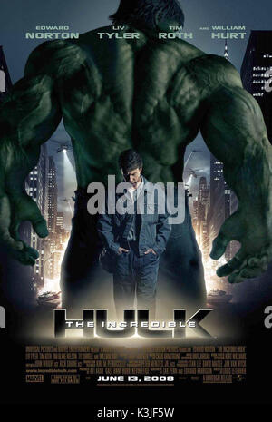 Der unglaubliche Hulk aka HULK 2 Datum: 2008 Stockfoto