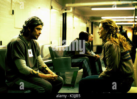 21 Gramm Benicio Del Toro und Melissa Leo (Marianne) 21 Gramm Datum: 2003 Stockfoto