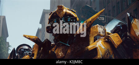 Transformatoren MARK RYAN stimmen Bumblebee Transformatoren Datum: 2007 Stockfoto
