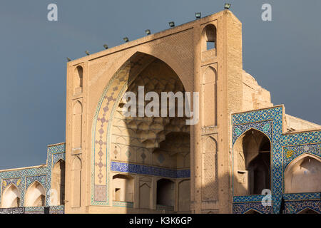 Iran, Iran, Esfahan, Jameh Moschee, aussen Stockfoto