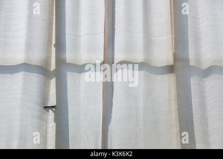 Iran, Teheran, National Museum der Iran, Fenster Vorhang details Stockfoto