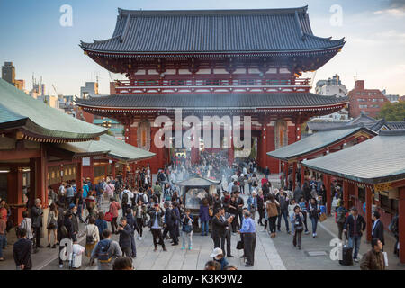 Japan, Tokyo, Stadt, Bezirk, Sensoji-Tempel in Asakusa Stockfoto