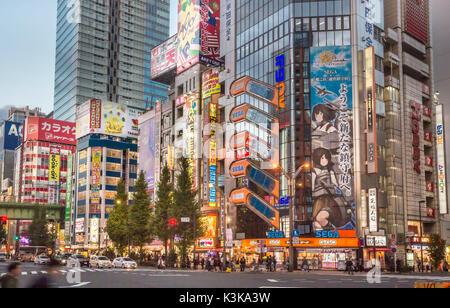 Japan, Tokio, Akihabara Electric Town Stockfoto