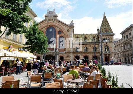 Ungarn, Budapest, Pest Bezirk, zentrale Markthalle von Samu Petz 1896 entworfen Stockfoto
