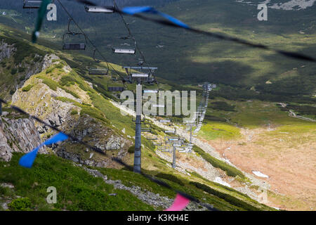 Europa, Polen, Woiwodschaft Kleinpolen, Kasprowy Wierch - Kasper Peak/Tatra/Nationalpark Tatra Stockfoto