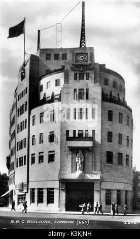 BBC Broadcasting House, Portland Place, London Stockfoto