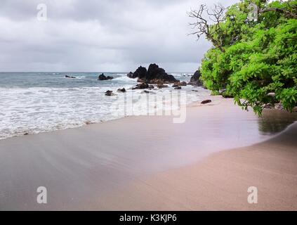 Hamoa Strand, Hana, Maui, Hawaii Stockfoto