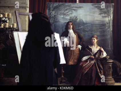 Die Libertine Johnny Depp als John Wilmot, zweite Earl of Rochester, ROSAMUND PIKE Datum: 2004 Stockfoto