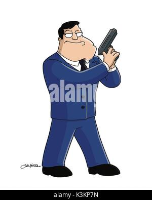 AMERICAN DAD SETH MACFARLANE stimmen Stan Smith Datum: 2005 Stockfoto