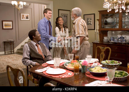 GUESS WHO Bernie Mac, Ashton Kutcher, Zoe Saldana, Hal Williams Datum: 2005 Stockfoto