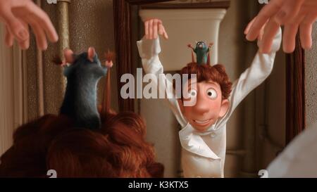 RATATOUILLE REMY, LINGUINI Datum: 2007 Stockfoto