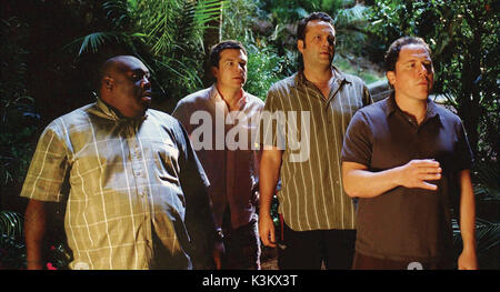 COUPLES RETREAT FAIZON LOVE, Jason Bateman, Vince Vaughn, Jon Favreau Datum: 2009 Stockfoto