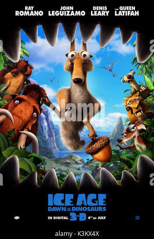 ICE AGE: DAWN DER DINOSAURIER aka ICE AGE 3 Stockfoto