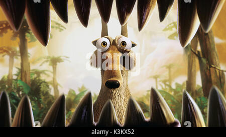 ICE AGE: DAWN DER DINOSAURIER aka ICE AGE 3 CHRIS KEILE stimmen Scrat Stockfoto