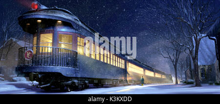 Der POLAR EXPRESS Datum: 2004 Stockfoto
