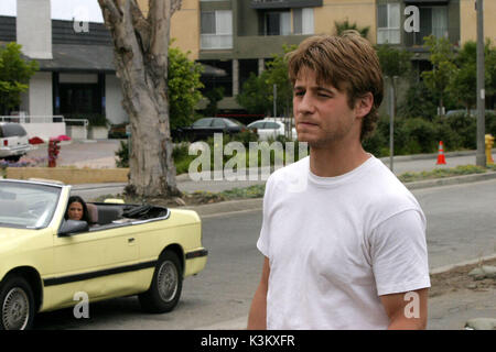 THE O.C. STAFFEL 2; Episode 1 The Distance Navi Rawat als Theresa, Benjamin McKenzie als Ryan. Datum: 2003 Stockfoto